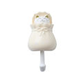 Creative cute retractable cat hook viscose strong load-bearing punch-free sucker hook on the porch wall at the door.. 
