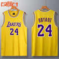 Lakers No. 24 Kobe Jersey No. 23 James Basketball Jersey Competition Training Men's Basketball Uniform Printing Character Customization. 