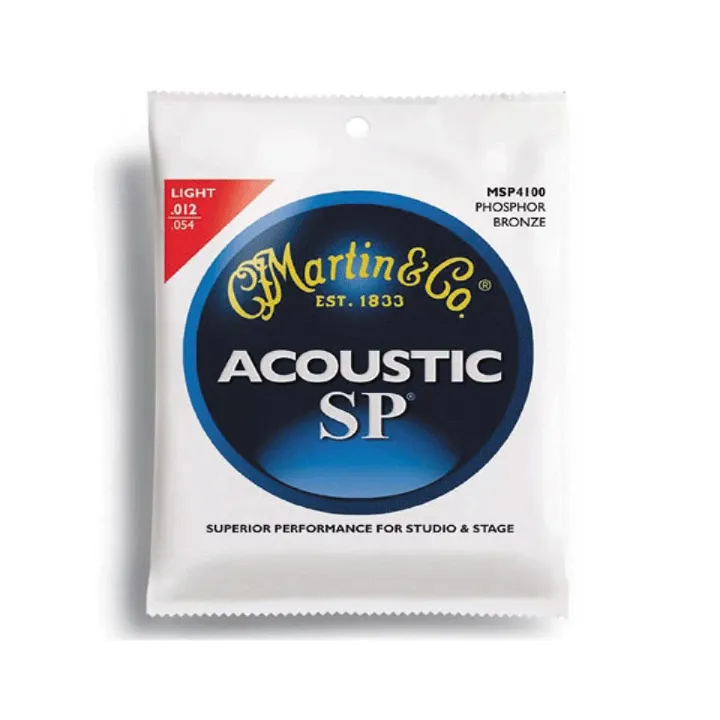 Vorix Martin MSP4100 SP Phosphor Bronze Light Acoustic Strings | Daraz.lk