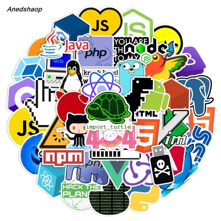 Anedshaop%20Luxury%2010/30/50pcs%20Programmer%20Internet%20Java%20Stickers%20Geek%20Php%20Hacker%20Docker%20Html%20Programming%20Decals%20For%20Phone%20Laptop%20Computer%20Sticker%20-%20Image%202