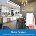 WiFi Smart Plug UK 16A + Remote Control + Voice Control + Timer + Count Down Timer + Power Usage Monitor. 