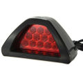 12V Car Sporty F1 Style Triangle 12LED Rear Stop Tail Third Brake Light Lamp. 