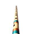 Indian Gokul Bansuri Handmade Wooden Bamboo Flute High Quality Fine Tuned G1/C1/GG/FF C-Small/ F-Middle/ C-middle/ Bb-Base Musical Instrument Bansuri  Bansuri Flute (Indian Flute) 7 Holes Flute. 
