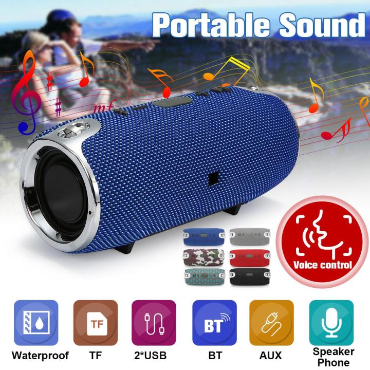 40W Wireless Bluetooth Speaker Portable Outdoor Super Bass Stereo USB ...