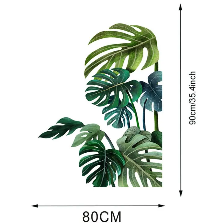 Green%20Tropical%20Leaves%20Wall%20Decal,%20Nature%20Palm%20Tree%20Leaf%20Plants%20Wall%20Sticker%20Art%20Murals,%20Waterproof%20DIY%20Wall%20Decor%20for%20Home%20Decor%20-%20Image%205