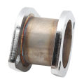 Exhaust Pipe Flange Adapter Durable Perfect Fit Catback Exhaust Muffler Pipe Increase Engine Power for 3 in ID 2 Flange. 