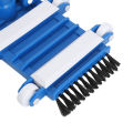 Swimming Pool Cleaner Head PVC Effective Cleaning Pool Vacuum Cleaner Head Bottom Brush Bottom Wheels 14 Inch for Maintenance. 