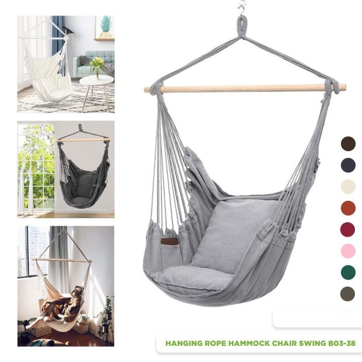 Swinging%20Chair%20/%20Hamock%20/%20Hanging%20Rope%20Hamock%20chair%20-%20Image%203