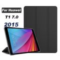 Funda For Huawei Mediapad T1 7.0 2015 T1-701U PU Leather Tri-fold ebook Tablets Sleeve For Mediapad T1 7.0 inch Stand Cover. 