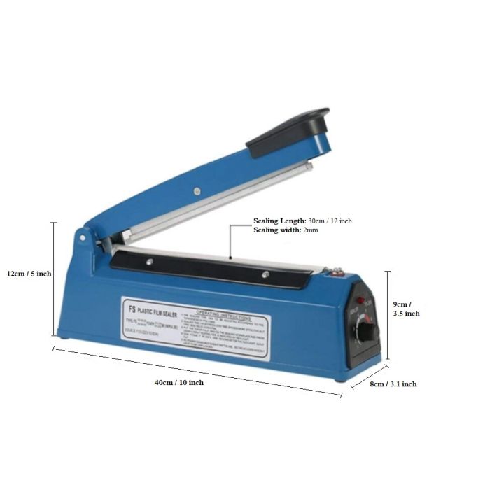12%20inch%20Impulse%20Polythene%20Sealer%20PFS-300%20for%20Food%20Pack%20Packaging%20Plastic%20Bag%20Vacuum%20Heat%20Sealer%20Machine%20-%20Image%203