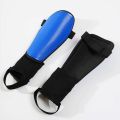 Football Shin Pads with Ankle Support Impact Resistant Cushion Protection Socks Elastic Binding Band Portable Sports Accessories. 