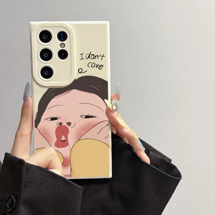 Cover%20silicone%20case%20matte%20soft%20cute%20couple%20girl%20lus%20fun%20e%20s25p%20s24%20f4%20s23%20tra%20s2%20for%20samsung%20galaxy%20S25%20ulS22%20S21%20Ultra%20Plus%20-%20Image%202