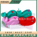 Source Factory Wholesale Small New Children's Bags Candy Color Soft Silicone Coin Storage Zipper Bag Fashion All-Matching. 
