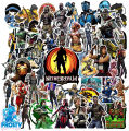 20/40pcs Mortal Combat Stickers Fighting Gaming Stickers for Laptop Scrapbook Journal Kids Girls Boys Stickers. 