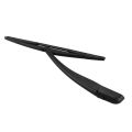 Brushes + Wiper Blade Arm Black for Car Rear Bezel PEUGEOT 307 SW / ESTATE. 