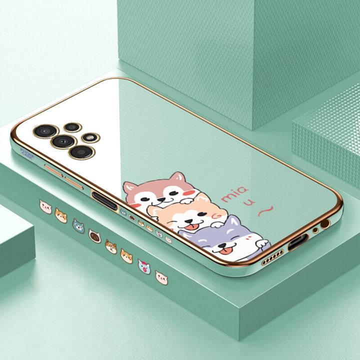 Hontinga%20for%20Samsung%20Galaxy%20A13%204G%20Back%20Cover%20Luxury%206D%20Plating%20Cute%20Cartoon%20Printing%20Side%20Pattern%20Case%20Soft%20Silicone%20Square%20Phone%20Cases%20-%20Image%202