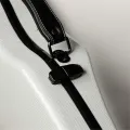 Half Moon Model Violin Case 4/4 Mixed Carbon Fiber Strong & Light case with Hygrometer. 