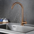 Kitchen Faucet Washing Vegetables Basin Mixed Faucet Dishwasher Faucet Rose Gold Hot and Cold Water Faucet. 