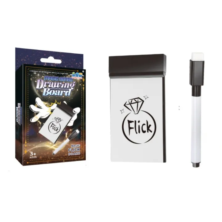 New%20Drawing%20Board%20Flick%20Pad%20Gimmicks%20Magie%20Props%20Street%20Easy%20To%20Do%20Magic%20Whiteboard%20Magic%20Tricks%20Performer%20Beginner%20-%20Image%209