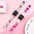 【Hengli jewelry story】Purple Electronic Watch Cartoon Fashion Children led Personalized Watch. 