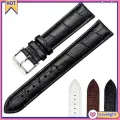【ZIME】Women's Men's Unisex Faux Leather Watch Strap Buckle Band Black Brown White. 
