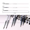 6 Pcs/ 1 Pce Line Drawing Fineliner Brush Set Nylon Hair Wooden Handle Multifunctional Water Color/gouache/Claborate-Style Painting Brush Artist's Artist Brush Supplies. 