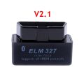 Elm327 Obd2 Scanner -compatible  V1.5/V2.1 OBD Car Diagnostic Tool Code Reader For Android Windows Symbian English - V 2.1. 