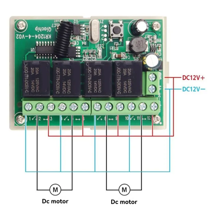 DC%2012V%20433MHz%204-Button%20Relay%20Switch%20with%20Wireless%20Remote%20Control%20for%20DIY%204%20Channel%20Applications%20Project%20-%20Image%206