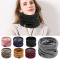 Neck Protection Winter Scarf Soft Thick Warm Neck Warmer Solid Color Neck Scarves Winter. 