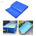 Pool Ground Cloth Foldable Tarpaulin Ground Cover Pool Waterproof Outdoor Practical 445cmx254cm. 