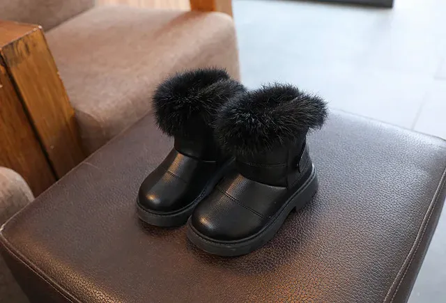 Children's%20Snow%20Boots%20for%20Boys%20Girls%20Winter%20New%20British%20Style%20Warm%20Chelsea%20Boots%20Short%20Boots%20Fluffy%20Plush%20Soft-soled%20Snow%20Boots%20-%20Image%208