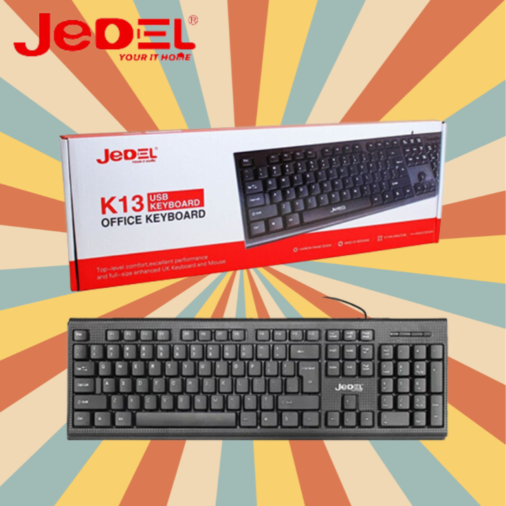 Original Jedel k13 English keyboard with 6 months warranty