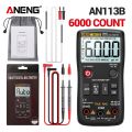 ANENG AN113B Digital Multimeter 6000 Count Full Intelligent Automatic Range. 