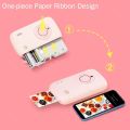 HPRT CP2100 Portable Color Photo Printer Bluetooth Wireless Connection Travel Mini Picture Printer or 2x3'' inch Paper Ribbon. 