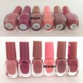 Set O 6 Trendy Nude Color Nail Polish. 