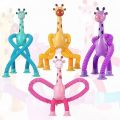 Giraffe Toy, Shape Changing Telescopic Tube Fidget Toys. 