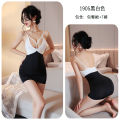 Long Night Underwear Bed Tease Suspender Skirt Passionate Pajamas Hip Cover Skirt 1905. 