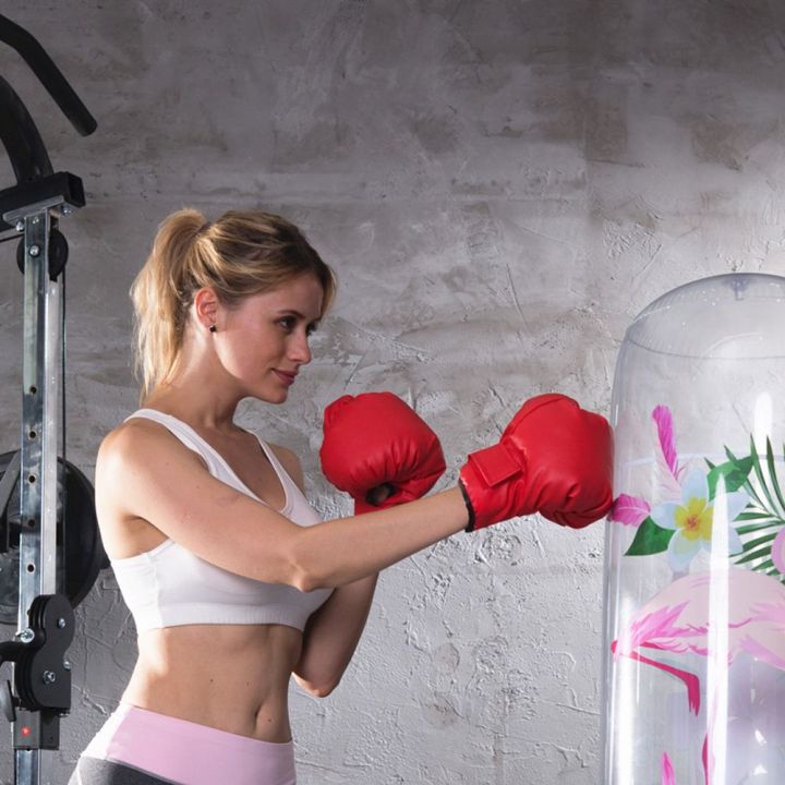 GHRDU%201%20PAIR%20Sanda%20Karate%20Available%20Free%20Fight%20Protector%20Adults%20Women/Men%20Fighting%20Punch%20Adults%20Equipment%20PU%20Leather%20Gloves%20Training%20Mitts%20Gym%20Gloves%20Boxing%20Gloves%20-%20Image%205