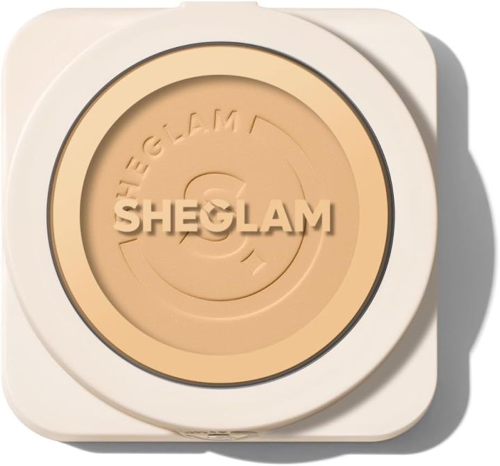 Sheglam Shell SHEGLAM Skin-Focus High Coverage Powder Foundation - Shell FROM DUBAI ...