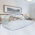 Foldable Mosquito Tent Insect-resistant Mosquito Net Circular Head Mosquito Net for Couple Portable Bed Tent Bed Room Decoration. 