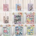 Labubu & Sanrio My Melody Kuromi Cinnamoroll Kawaii Gift Bags Reusable Party Bags for Birthday Candy Baking Cute Wrapping Paper Bag. 