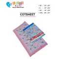 Cartoon Baby Cot Sheet - Waterproof Changing Mat. 