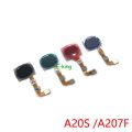 For Samsung Galaxy A10S A107F A20S A207F Fingerprint Reader Touch ID Sensor Return Key Home Button Flex Cable. 