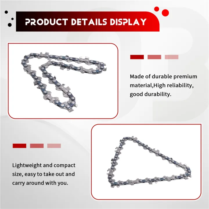 8 Pcs 4 Inch Mini Steel Chainsaw Chain Electric Pruning Saw Tool | Daraz.lk