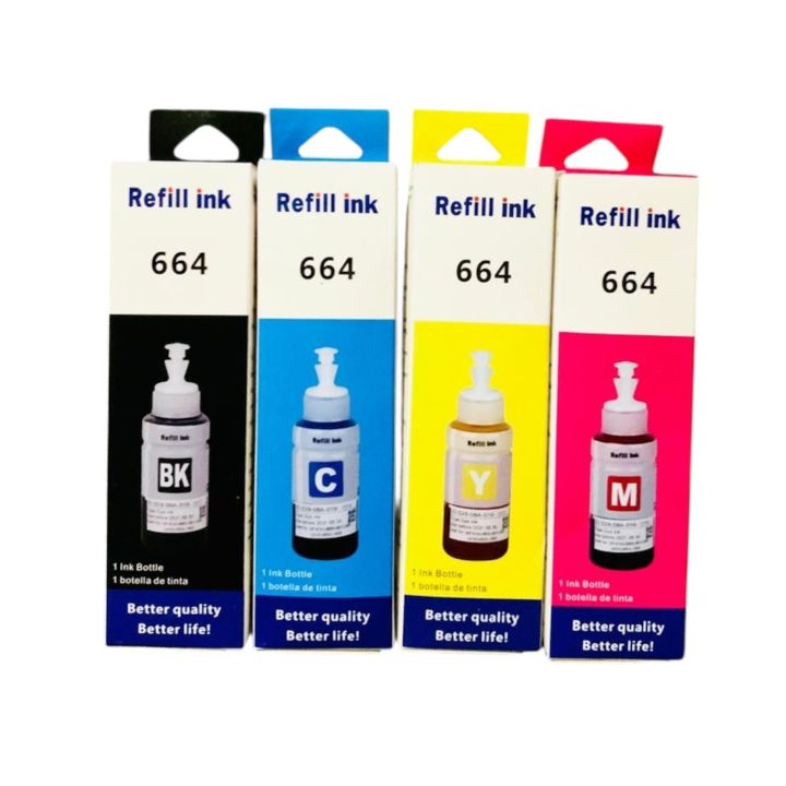 Epson 664 Premium Compatible Color Ink Bottle Premium 664 Ink Bottle ...