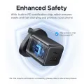 UGREEN 20W GaN Fast Wall Charger 1 USB C 1 USB A Port Charger with QC Portable for iPhone 17 16 15 Pro Max iPhone 16 15 Plus iPad Pro Samsung S25 Ultra S24 Huawei Mate 60 Xiaomi 14. 