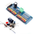 PCA9685 Robot Controller IIC Interface 16 Channel 12-Bit PWM Servo Motor Board Module for Arduino Robot/ Raspberry Pi. 