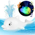 【HOT】 ZHENDUO Baby Bath Toys Whale Automatic Spray Water Bath Toy With LED Light Sprinkler Bathtub Shower Toys For Toddlers Kids Boys. 