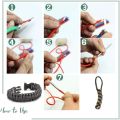 4 Pcs Marlin Spike with Lacing Needles/Fids for Paracord or Leather Work Paracord FID Set Paracord Stitching Needles. 