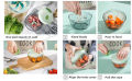 Kitchen Master 14-in-1 Chopper, All-In-One Food Slicer, Vegetable Grater, and Dicer with Convenient Handle. 